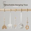 Wooden Baby Play Gym Set, Interactive Activity Center Hanging Bar with Gym Toys By Comfy Cubs - image 3 of 4