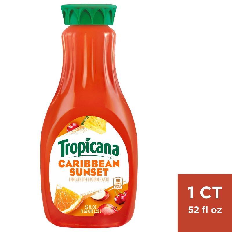 Tropicana Caribbean Sunset Drink - 52 fl oz, 1 of 4