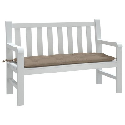 vidaXL Garden Bench Cushion Taupe 47.2"x19.7"x2.8" Oxford Fabric