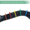 Unique Bargains Indoor Outdoor Use Self-Locking Nylon Green Cable Zip Ties 200 Pcs - 4 of 4