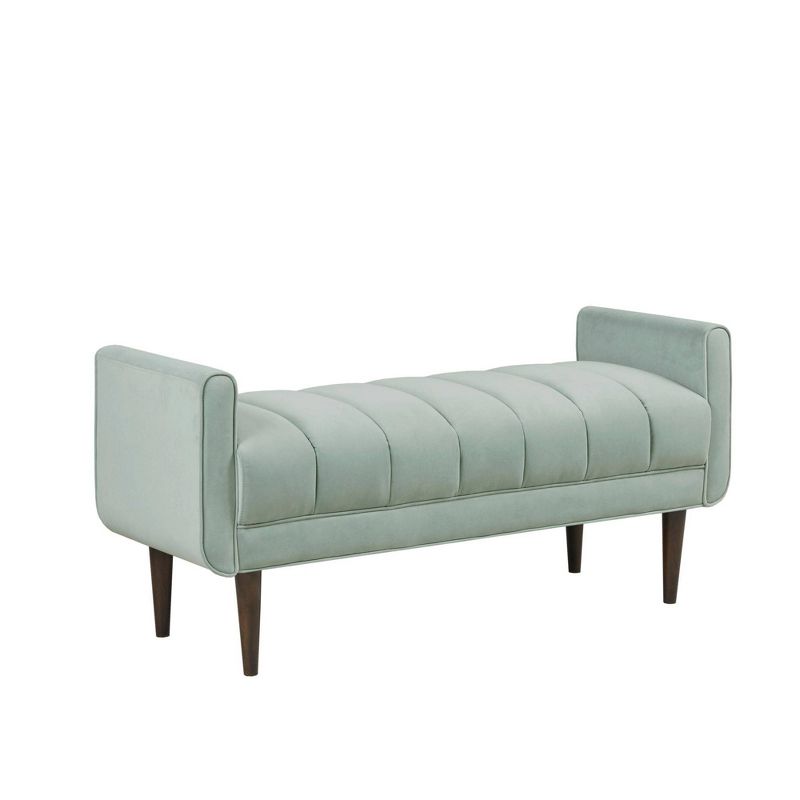 Lyndale Upholstered Modern Accent Bench Seafoam - Madison Park, 4 of 10