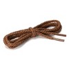 Allegra K Women's Round Rope Waterproof Braided Waxed Shoelaces 2 Pairs - 2 of 4