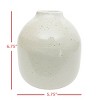 White Metal Vase - Foreside Home & Garden - 4 of 4