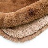 NFL San Francisco 49ers Fur Trim Poncho - 3 of 4