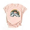 Simply Sage Market Women's Lucky Rainbow Short Sleeve Graphic Tee - 3 of 4