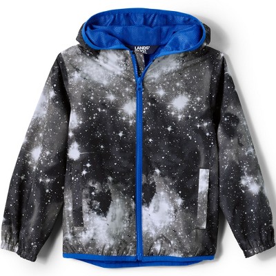 Lands' End Kids Waterproof Hooded Packable Rain Jacket - Large - Ultimate  Gray Galaxy : Target