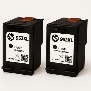 HP 952XL Black Original High Yield Ink Cartridge - Bulk Packaging - Same Premium Quality! - 1 of 4