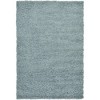 Unique Loom Solid Shag Solid Indoor Woven Area Rug - 2 of 4