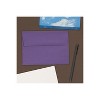 JAM Paper A7 Invitation Envelopes 5.25 x 7.25 Dark Purple 563912508 - 3 of 4