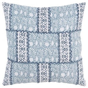 Boho Throw Pillow Cover - Rizzy Home - 1 of 4