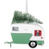 Northlight 4.25" Green and White RV Camper Van with Tree Christmas Ornament - 3 of 4