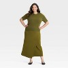 Women's Short Sleeve Cozy Knit T-Shirt - A New Day™ - 3 of 3