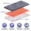 TRAKK Heated Electric Blanket Throw- Multiple Heat Levels, Timer, Machine Washable 50x60 - 3 of 4