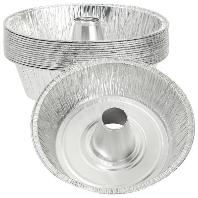 Okuna Outpost 15 Pack Disposable Aluminum Foil Pans (10 In)