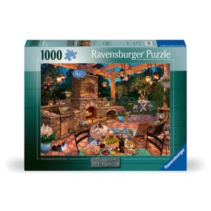 Ravensburger My Haven: The Garden Kitchen Jigsaw Puzzle - 1000pc - 1 of 4