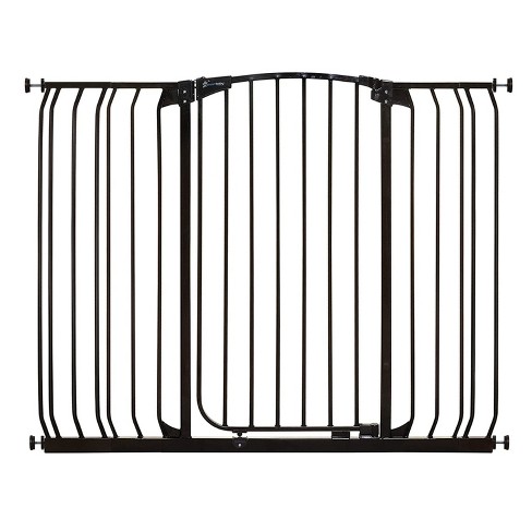 Dreambaby L792B Chelsea 38 to 53 Inch Extra Tall & Wide Baby & Pet Auto-Close Safety Security Gate with Stay Open Feature & 2 Extension Panels, Black - image 1 of 4
