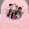 Girls' - Encanto -  Shirt Tail Raglan Graphic T-shirt - 2 of 4