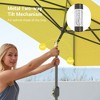 Sonkuki 10x6.5 FT Outdoor Patio Umbrella Market Table Umbrella With a Crank for Garden, Deck and Pool - 4 of 4
