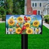 Cardinals And Sunflowers Summer Magnetic Mailbox Cover Floral Standard Briarwood Lane - image 2 of 2