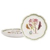 Portmeirion Botanic Garden Lotus Blossom Dinner Plates, Set of 4 - Lily Porcelain Plates with Butterfly Motif, 11.25" - Microwave & Dishwasher Safe - 2 of 4
