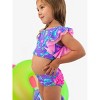 RuffleButts Baby Girls UPF50+ Butterfly Tankini - 4 of 4