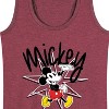 Women's - Disney - Mickey Star Burst Graphic Racerback Tank - 2 of 4