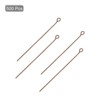 Unique Bargains DIY Craft Necklaces Bracelets Earrings Jewelry Making Iron 21 Gauge Eye Pins 500 Pcs - 3 of 4