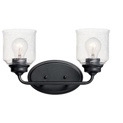 Maxim Lighting Acadia 2 - Light Vanity in  Black
