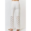 Women's CUT OUT DETAIL SWEATER PANT - lalavon - 3 of 4