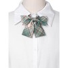 INSPIRE CHIC Women's Pre-tied Plaid Adjustable Elastic Band Casual Bow Ties - 4 of 4