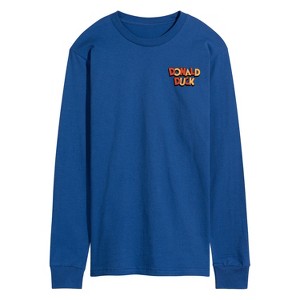 Men's - Disney - I Quack Myself Up Long Sleeve Graphic T-Shirt - 1 of 4