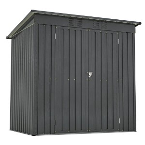 Gsluuk Outdoor Storage Shed, All Weather Tool Shed for Garden, Backyard, Lawn - 1 of 1