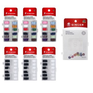 Singer Class 15J Bobbin Set: Sewing Tools, 73-Piece, Art & Stationery, 12" Length, 1" Width - 1 of 4