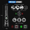 MaseiKar Flashlights High Lumens Rechargeable, 2000 Lumen XHP70.2 LED Flashlight USB Super Bright Flash Lights, High Powered Handheld Flashlights - 3 of 4