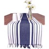 C&F Home 13" x 72" Nantucket Stripes Kitchen Table Runner - 2 of 4