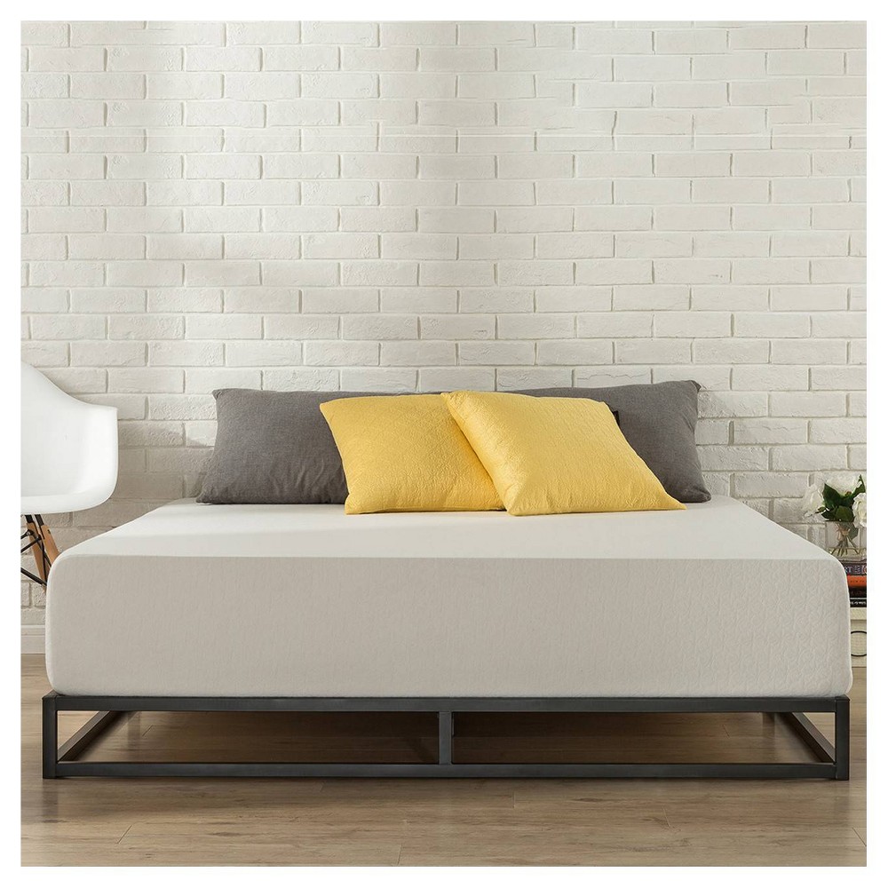 6" Queen Joseph Steel Platform Bed Frame - Zinus