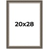 PosterPalooza | Weathered Black Picture Frame - UV Acrylic, Foam Board Backing, Hanging Hardware - 2 of 4