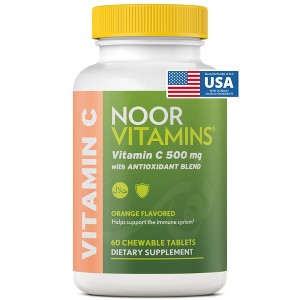 Noor Vitamins - Chewable Vitamin C Supplement - 1 of 4