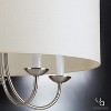 Urban Ambiance Luxury Transitional Chandelier,  21-1/8"H x 21-5/8"W,  Brushed Nickel Finish, UHP2280 - 4 of 4