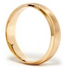 Pompeii3 Mens 14K Gold Comfort Fit 6mm Wedding Ring New Band - 2 of 4