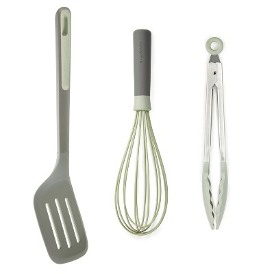 BergHOFF Balance 3Pc Nonstick Nylon Specialty Utensil Set, Recycled Material