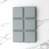 Unique Bargains 6-Cavity Square Ice Tray with Clear Lid Hand Wash Only Silicone 7.09"x4.53"x2.17" 1 Pc - 2 of 3