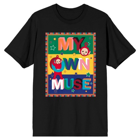 Teletubbies Po My Own Muse Men S Black T Shirt Xxl Target