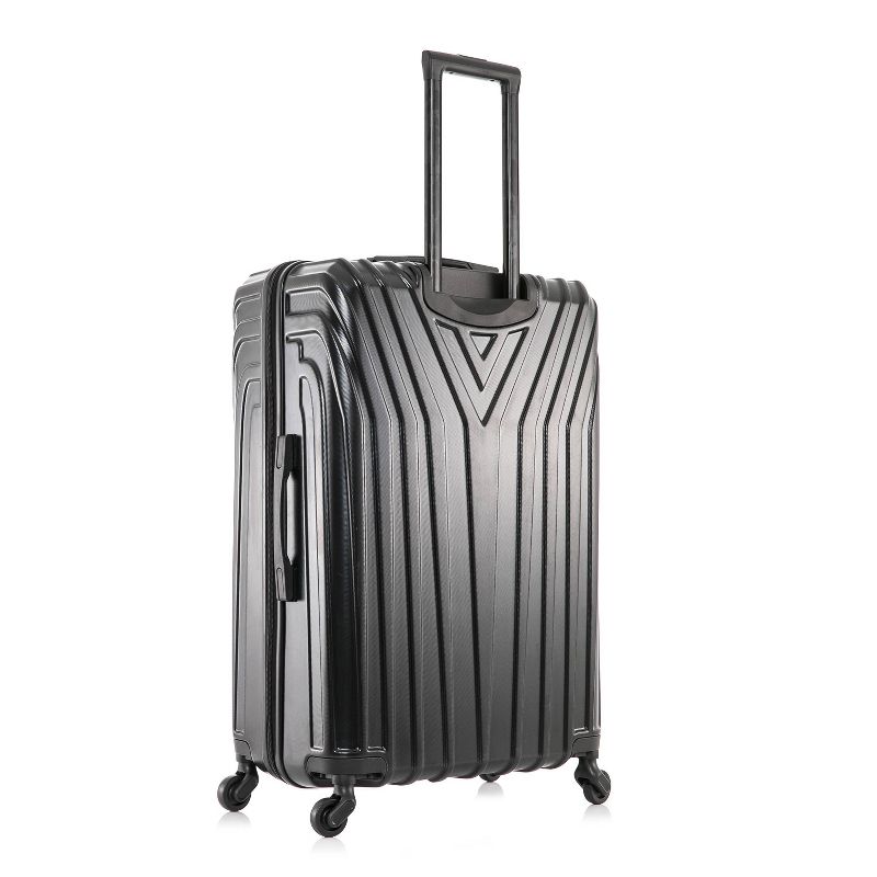 InUSA Vasty Lightweight Hardside Checked Spinner Luggage Set 3pc, 6 of 9