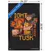 Trends International Minecraft: Legends - Fight Tusk & Hoof Framed Wall Poster Prints - 3 of 4