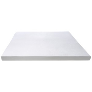 VEVOR Mattress Topper, Queen Size, 3 in Thickness, Soft Memory Foam Mattress Pad, Premium Cooling Gel Infusion, Detachable and Washable, White - 1 of 4