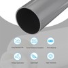 Unique Bargains High Impact Water Plumb Cable Sleeve PVC Rigid Round Pipes 20" Length - 3 of 4