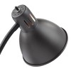 360 Lighting Breck Desk Table Lamp 17" High Dark Bronze Metal Adjustable Gooseneck Arm for Bedroom Bedside Nightstand Office Kids Family House Home - 3 of 4