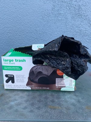 Extra-Strong Large Drawstring Trash Bags - Mint Scent - 30 Gallon/20ct - up  & up™ in 2023