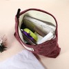 Unique Bargains Women's Floral Zipper Makeup Bags And Organizers 1